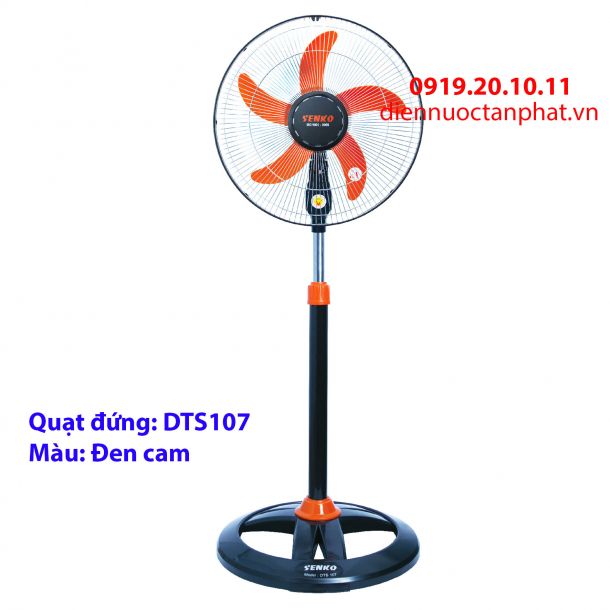 Quạt đứng thân sắt Senko DTS107