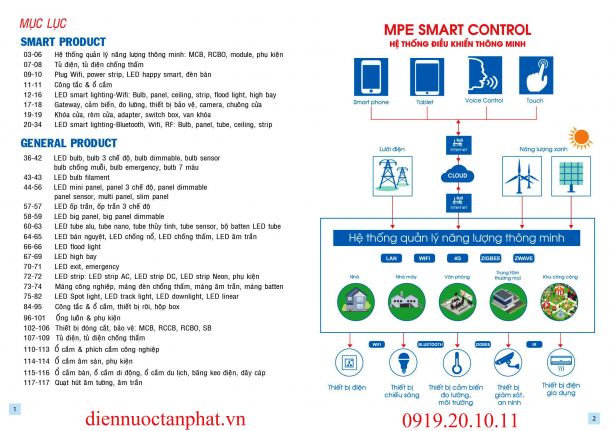 Catalogue & Bảng giá Trang 1-2