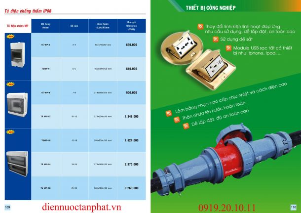 Catalogue & Bảng giá Trang 109-110