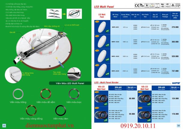 Catalogue & Bảng giá Trang 53-54