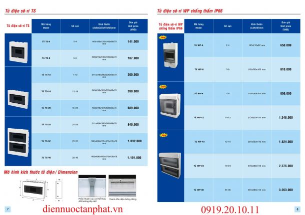 Catalogue & Bảng giá Trang 7-8