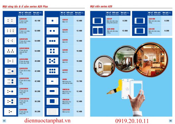 Catalogue & Bảng giá Trang 85-86