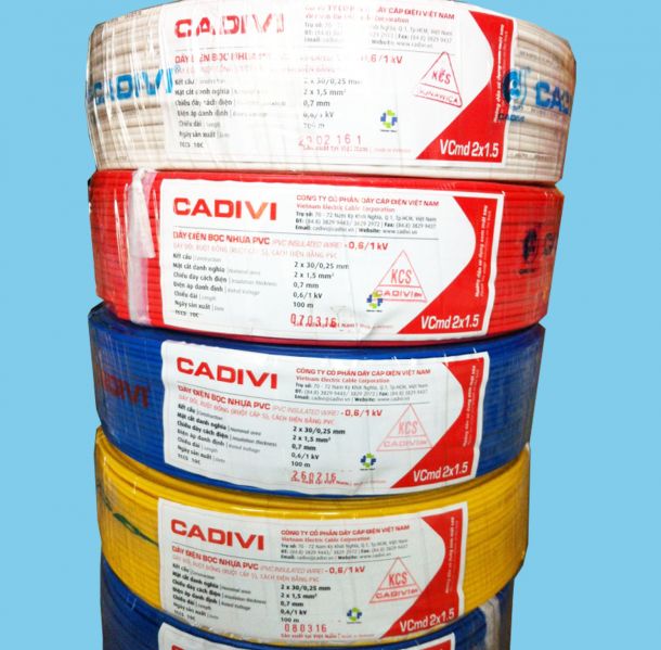 DÂY ĐÔI MỀM VCmd 2x1.5mm2