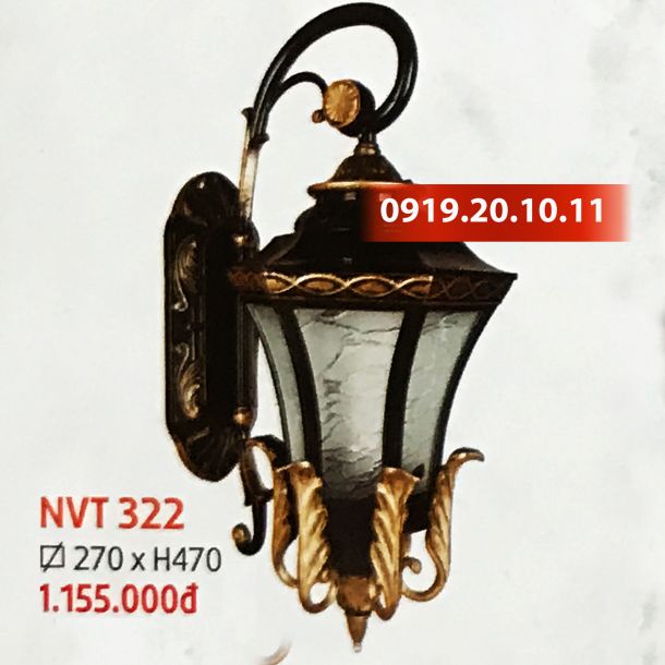 ĐÈN NGOÀI TRỜI NVT 322