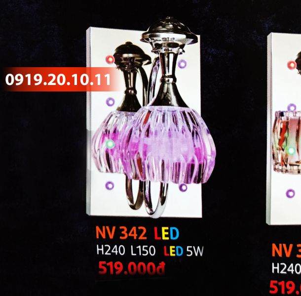 ĐÈN VÁCH NV 342 LED