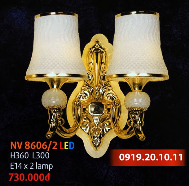 ĐÈN VÁCH NV 8608/2 LED