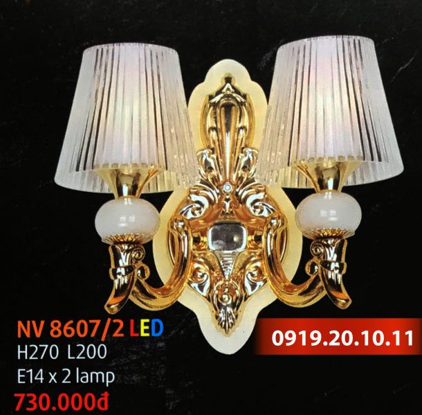 ĐÈN VÁCH NV 8607/2 LED