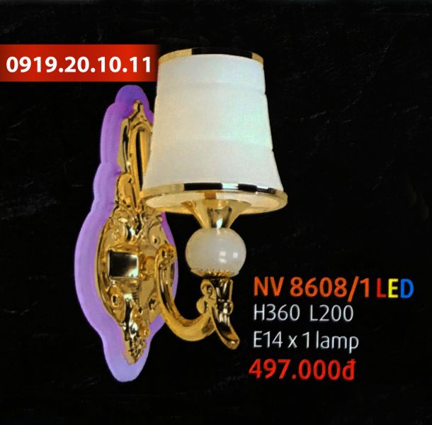 ĐÈN VÁCH NV 8608/1 LED