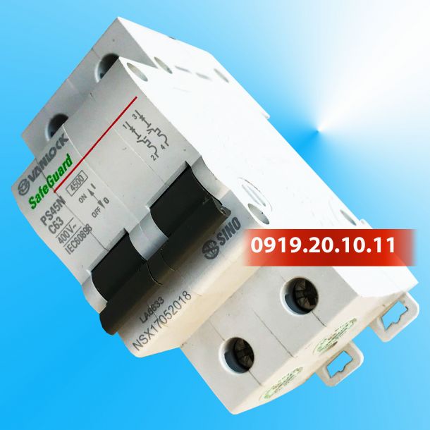 MCB 2C 20A 4.5kA-PS45N/C2020