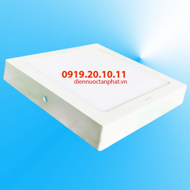 LED PANEL VUÔNG NỔI DIMMER 24W TRẮNG, VÀNG