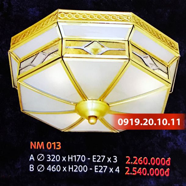 ĐÈN ỐP TRẦN MN 013A