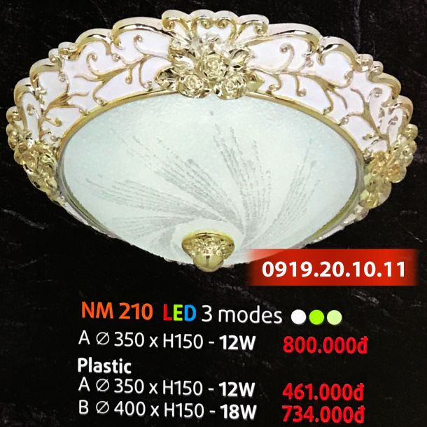 ĐÈN ỐP TRẦN NM 210A