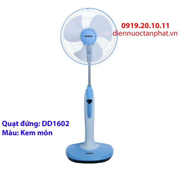 Quạt đứng thân sắt Senko DD1602