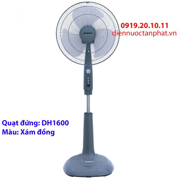 Quạt đứng thân sắt Senko DH1600